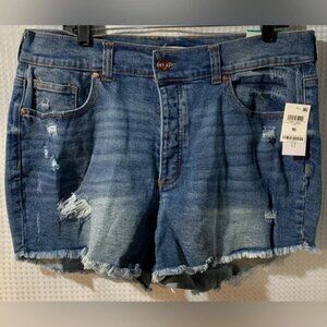 NWT 16 And Now This Ultra High Rise Cut off Shorts